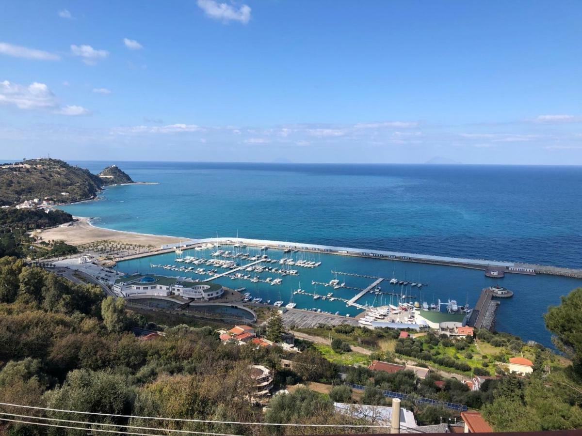 Appartamento vista mare Capo dʼOrlando Esterno foto