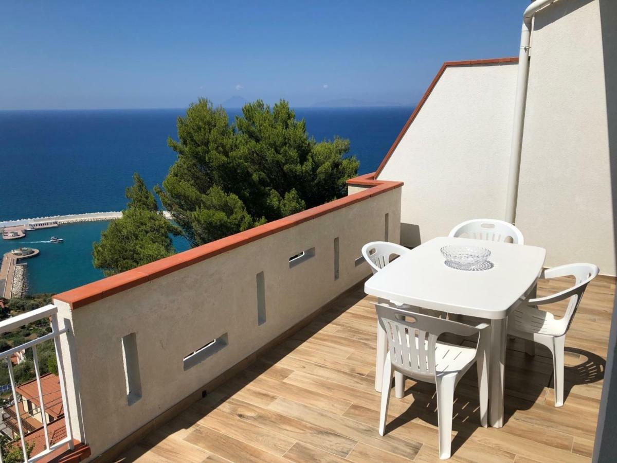 Appartamento vista mare Capo dʼOrlando Esterno foto